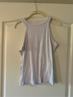 CJLA Women's Sleeveless Ribbed Tank Top - White